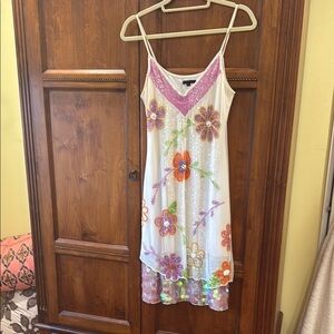 Embroidered Sequin Dress with Spaghetti Straps bought in Italy